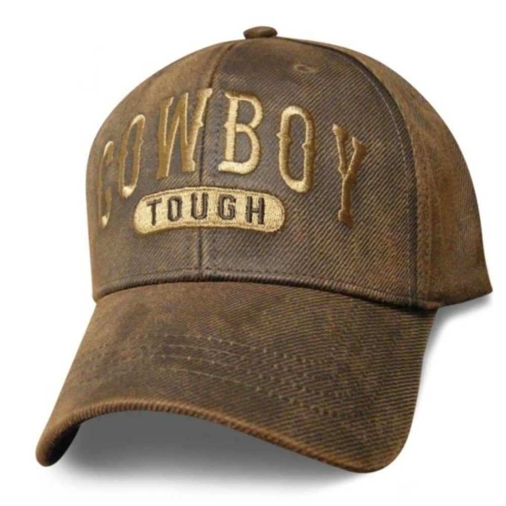 Cowboy tough Oil Skin Hat